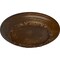 Ekena Millwork Carlsbad Ceiling Medallion (Fits Canopies up to 7 7/8"), 12 1/2"OD x 1 1/2"P, Root Beer Crackle CM12CARBC - alternate 3
